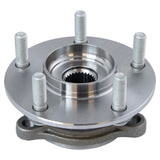 Front and Rear Wheel Hub and Bearing Set for 2014-2018 Mazda 3