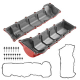 Aluminum Valve Cover Set for 2001-2007 Dodge Dakota Durango Ram 1500 and Jeep Grand Cherokee 4.7L V8 53021828AA