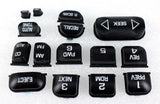 Replacement Radio Button Kit For 1995-2002 Chevy GMC Car Truck AM FM CD Player - product image
