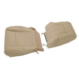 Driver Bottom and Top Leather Seat Cover for 2007-2014 Ford Expedition Camel Tan