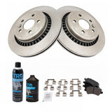 Rear Ceramic Brake Pad and Rotor Kit for 2010-2017 Volvo XC60