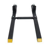 4000 lb 60 in Clamp-On Pallet Forks for Skid Steer Loader Bucket TR70588