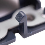Set of Inside Blue & Chrome Door Handles for 86-97 Nissan Pickup Truck ADS2951BUC-2 - product image