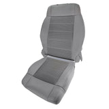 Front Seat Cover Set Gray for 2007-2010 Jeep Wrangler
