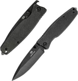 Mossy Oak 7 Inch Folding Pocket Knife with Glass Breaker and Bottle Opener