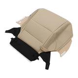 Driver Bottom Perforated Leather Seat Cover for 2013-2017 Honda Accord Tan