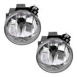 Fog Light For 2001-2004 Dakota Round Clear Lens L=R 55077320AD CH2592113 2225-0062B-2 - product image