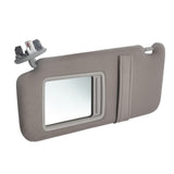 Gray Sun Visor Pair with Light for 2007-2011 Toyota Camry 74320-06800-B0