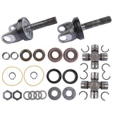Front Axle Shaft Seal and Bearing Kit for 1999-2002 Ford F-250 F-350 Super Duty Dana 50 60