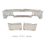 Chrome Front Bumper without Fog Holes for 2009-2014 Ford F-150 9L3Z17757A