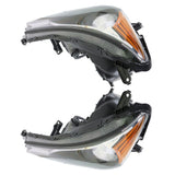 Black Halogen Projector Headlight Pair for 2013-2015 Toyota RAV4 811100R042