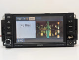 07-13 Chrysler Jeep Dodge 6 Disc DVD MP3 Satellite CD Radio P05064244AK REN OEM - product image