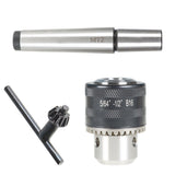 Keyed Drill Chuck 5/64 to 1/2 Inch with MT2 Morse Taper Arbor