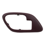 Cadillac SUV Chevy GMC Pickup Truck Drivers Inside Red Door Handle Trim Bezel ADS1077RD-L - product image