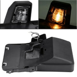 Black Car Rear License Plate Tag Bracket & Light For Jeep Wrangler 2007-16 68137 – product image