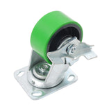 Polyurethane Swivel Caster with Brake 4 x 2 Inch 800 lb