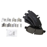 Front and Rear Ceramic Brake Pad Set for Mercedes-Benz, Dodge and Freightliner Sprinter 2500