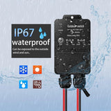 12V Remote Control Switch. IP67 Waterproof 30A Relay Wireless (DC 8-80V) DC8-80V - product image 6