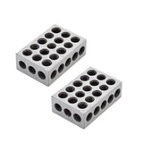 2-4-6 Blocks Matched Pair 23 Holes Ultra Precision .0002 Inch