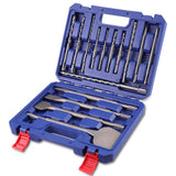 WORKPRO 16-Piece SDS-Plus Drill Bit and Chisel Set