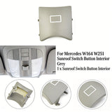 Car Sunroof Switch Button Interior Replacement Grey For Mercedes W164 W251 – product image