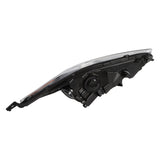 Black Headlight Pair for 2014-2019 Ford Fiesta S SE ST D2BZ-13008-K