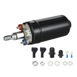 Fuel Surge Tank for Fuel-Injected Engines, 2L Aluminum with External Fuel Pump and 6AN Fittings