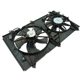 Radiator and Condenser Fan Assembly for 2003-2007 Honda Accord 2.4L