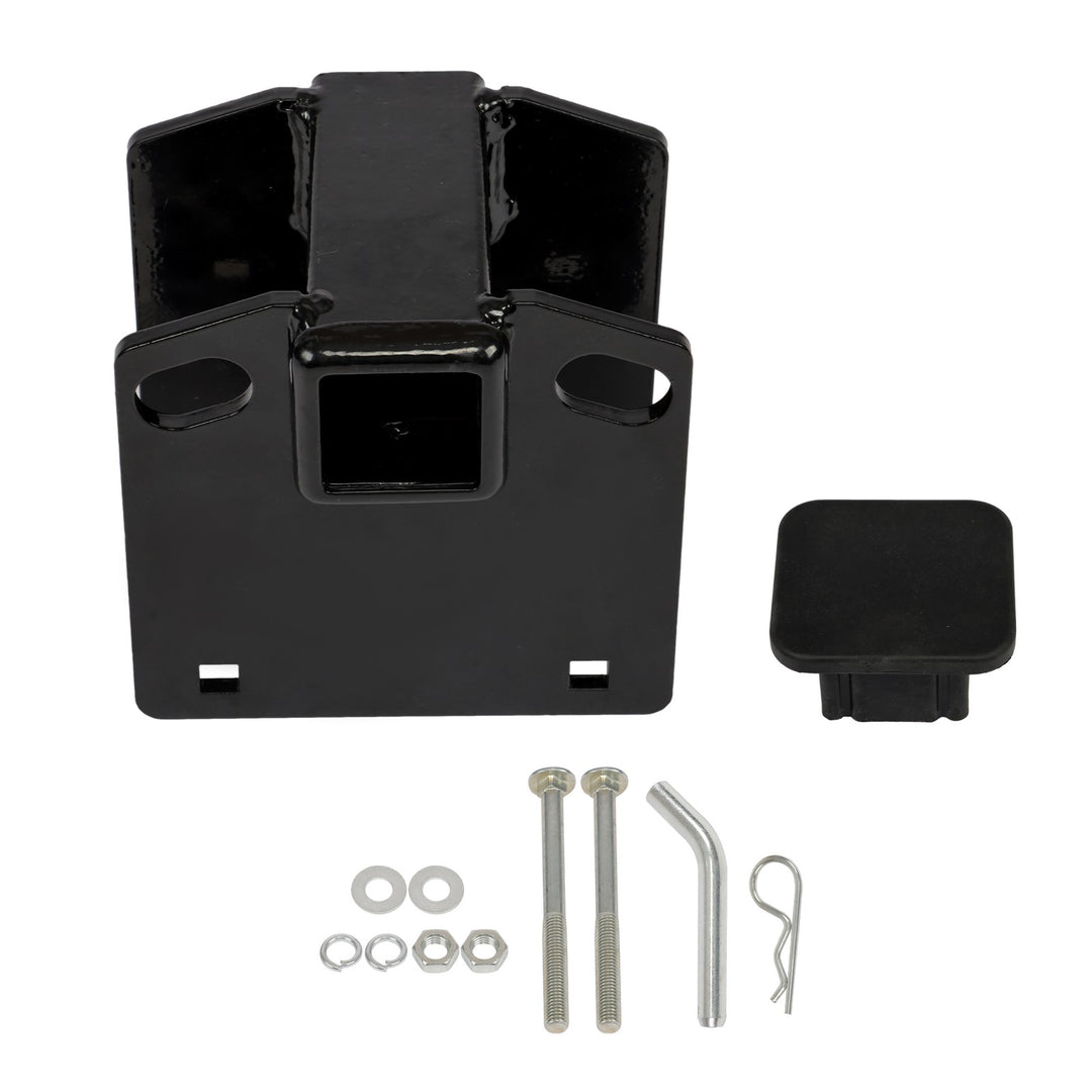 Rear Bumper Hitch Receiver 2 Inch 3500 lb for 4 x 4 Inch Bumpers