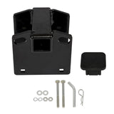 Rear Bumper Hitch Receiver 2 Inch 3500 lb for 4 x 4 Inch Bumpers