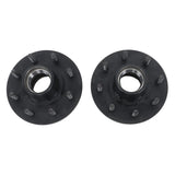 7000 lb Trailer Axle 4 Inch Drop 68 Inch Hub Face 8 Lug Idler Hubs
