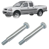 Front Lower Control Arm Shaft Bolt Pin Pair 54419-VK80A for 1983-2004 Nissan 720, D21, Pickup, Pathfinder, Frontier and Xterra