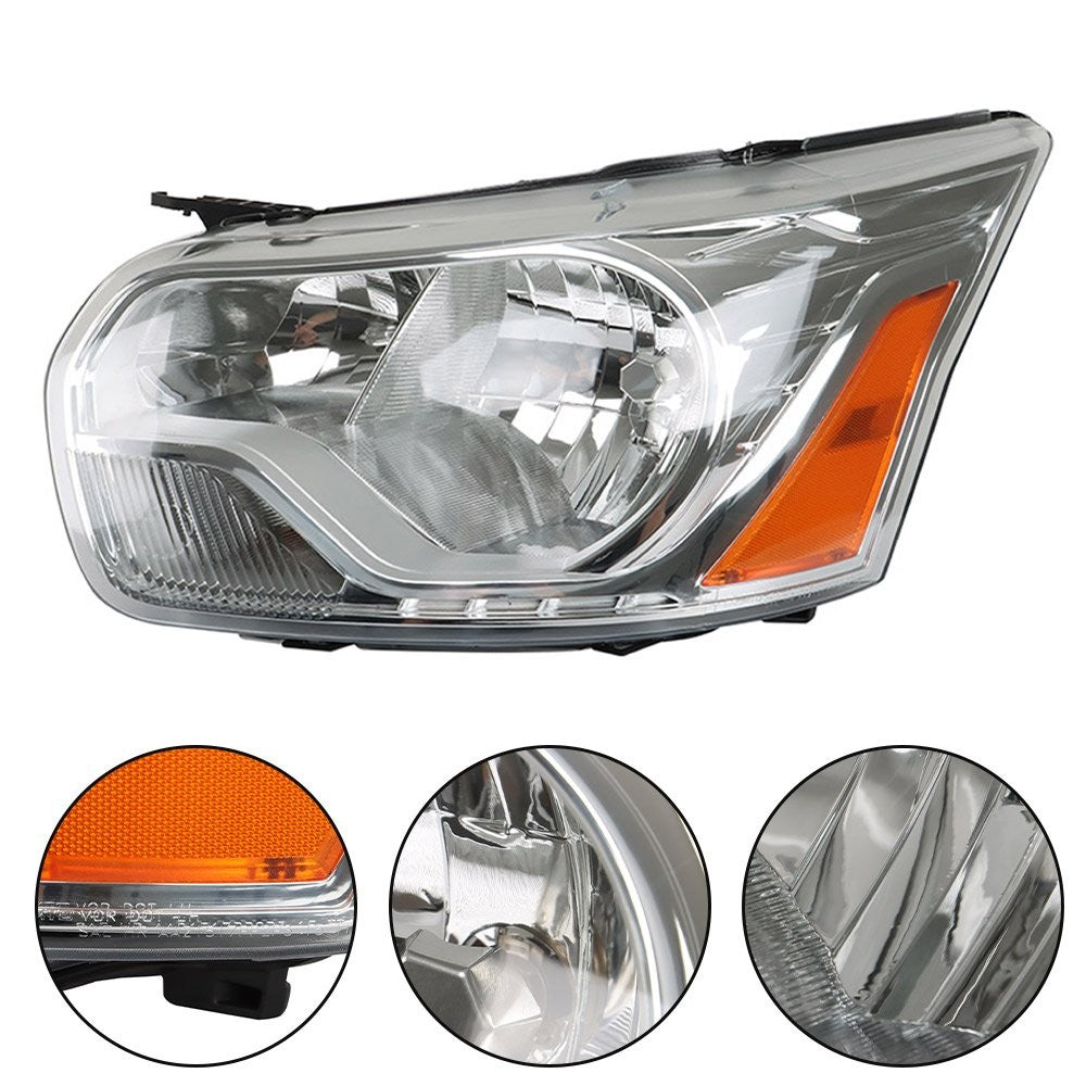 Driver Side Halogen Headlight for 2015-2023 Ford Transit 150 250 350