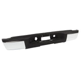 Chrome Rear Bumper without Sensor Holes for 2011-2014 Chevrolet Silverado GMC Sierra 2500HD 3500HD GM1103164 – product image 3