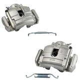Front Brake Caliper Pair with Brackets for 2001-2006 BMW 330i, 330Ci, 330xi & 2007-2008 Z4
