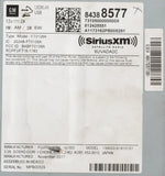 2018-2019 Chevrolet Trax AM/FM Radio Receiver with Touch Screen Display 84388577 - product image