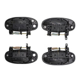 Exterior Door Handle Set of 4 for Chevrolet Aveo Aveo5 Pontiac G3 96541632