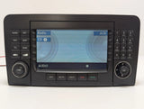 06-08 Mercedes W164 ML GL Comand Head Unit Navigation Radio CD Player Display A1648704089 OEM - product image