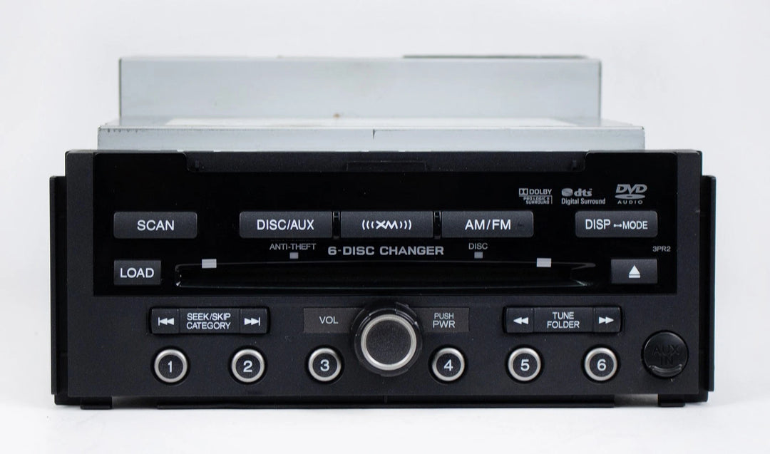 2010-12 Acura RDX AM/FM SAT Radio 6 Disc CD DVD MP3 Player 39100-STK-A311-M1 3PR2 - product image