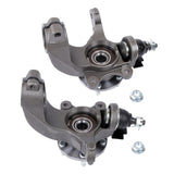 Front Steering Knuckle and Hub Bearing Pair for 2010-2013 Ford Transit Connect 698-466 698-467