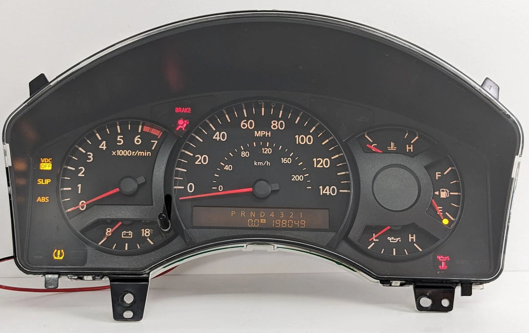2006 Nissan Armada Titan 5.6L Speedometer Instrument Gauge Cluster MPH OEM 198K 24810-7S02E - product image