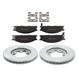 Front Brake Rotor and Pad Kit for 1986-2002 Nissan Frontier Pickup D21 Pathfinder 3214