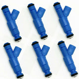 Fuel Injector Set of 6 for 2004-2005 Ford Freestar Mercury Monterey 3.9L 4.2L V6 4F2E-A4B