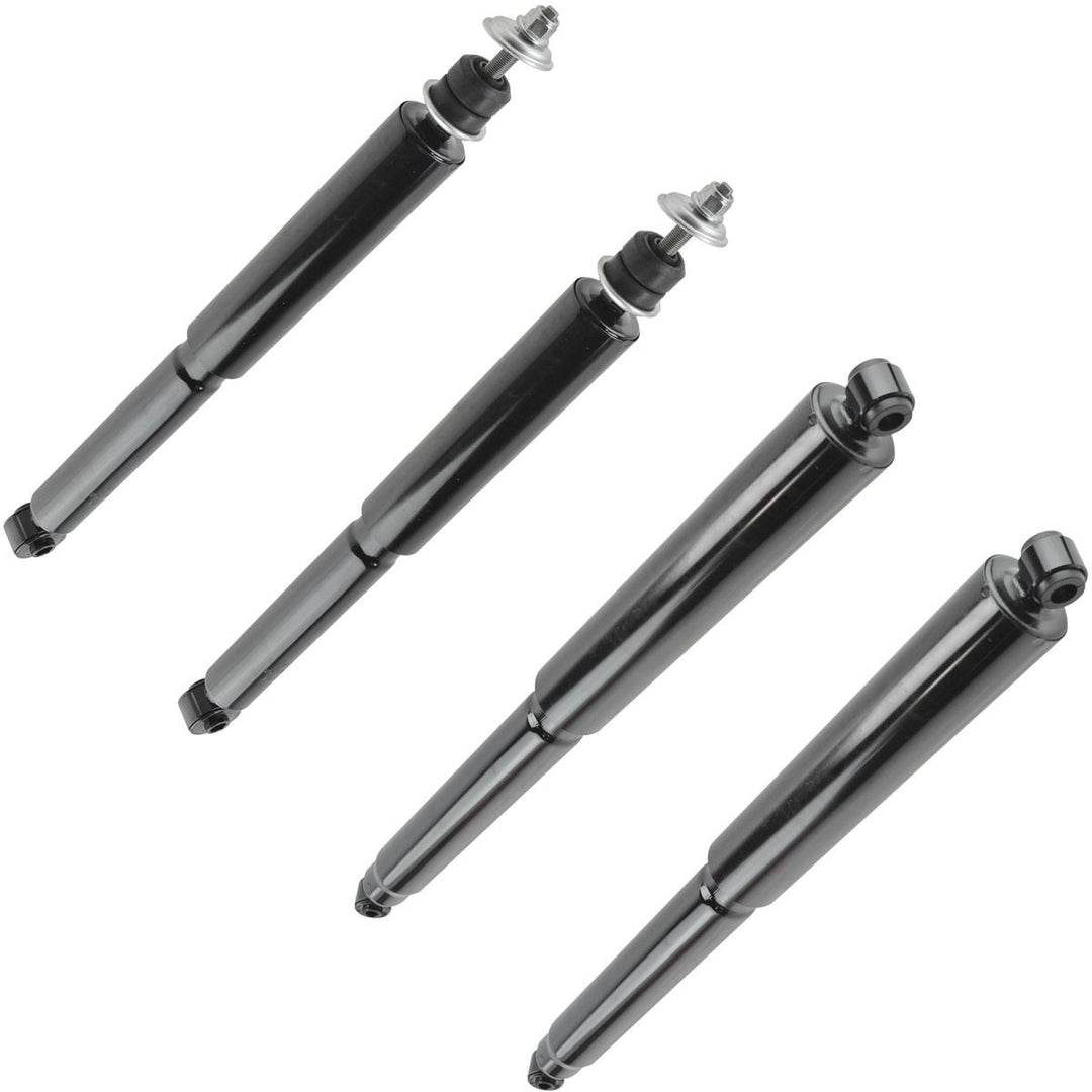 Front and Rear Shock Absorber Set of 4 for 2005-2016 Ford F-250, F-350 and 2011-2017 F-450 Super Duty 4WD