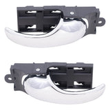Set Inside Front Chrome Door Handles with Base fits F-150 & Heritage F-250 Pickup 3441-0003LR - product image