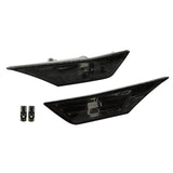 Side Marker Lamp Smoked Turn Signal Light W/ LED Bulbs for Honda Civic 2016-2021 EBAY-377510025266 – product image 3