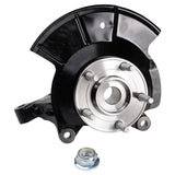 Front Steering Knuckle & Hub Assembly Pair for 2007-2010 Ford Edge