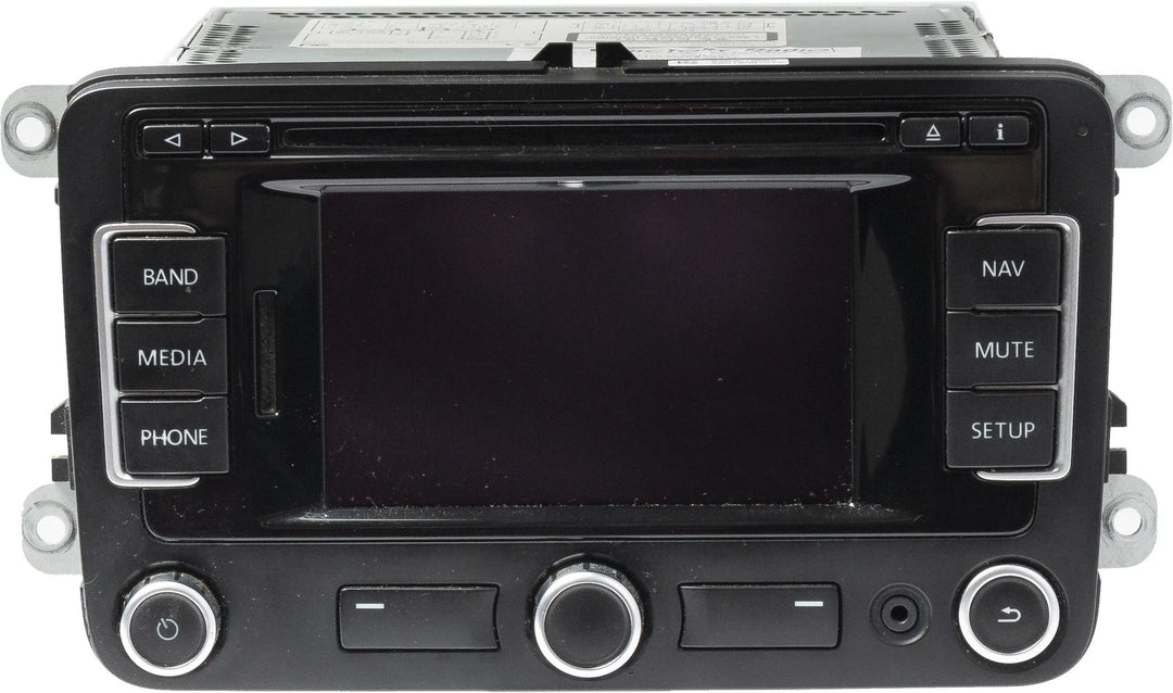 2011 Volkswagen Jetta Golf GTI AM FM Radio CD MP3 Player Aux Input GPS 1K0035274 - product image