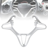 Silver Steering Wheel Cover Panel Trim 78541-TF0-N81ZA For Honda Fit City 09-14 – product image 2