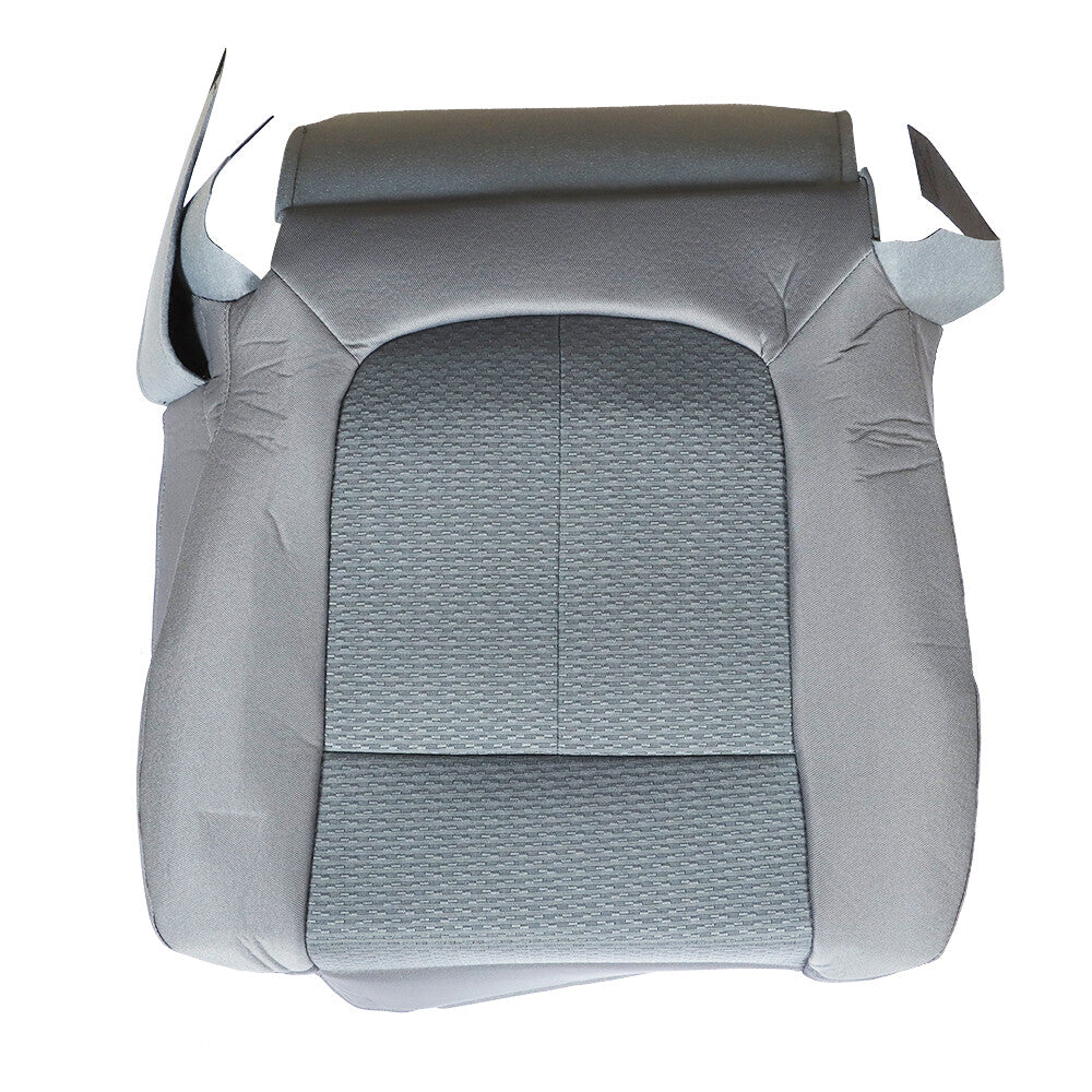 Driver Side Bottom Seat Cover Gray Cloth for 2011-2014 Ford F-150